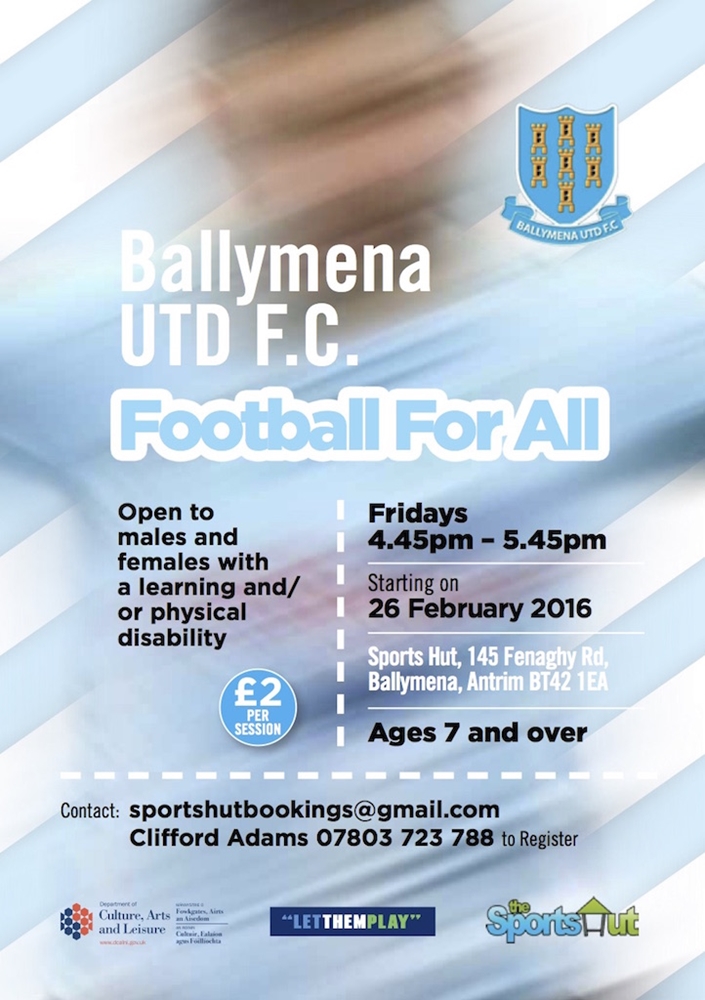 Ballymena United FC Football For All
