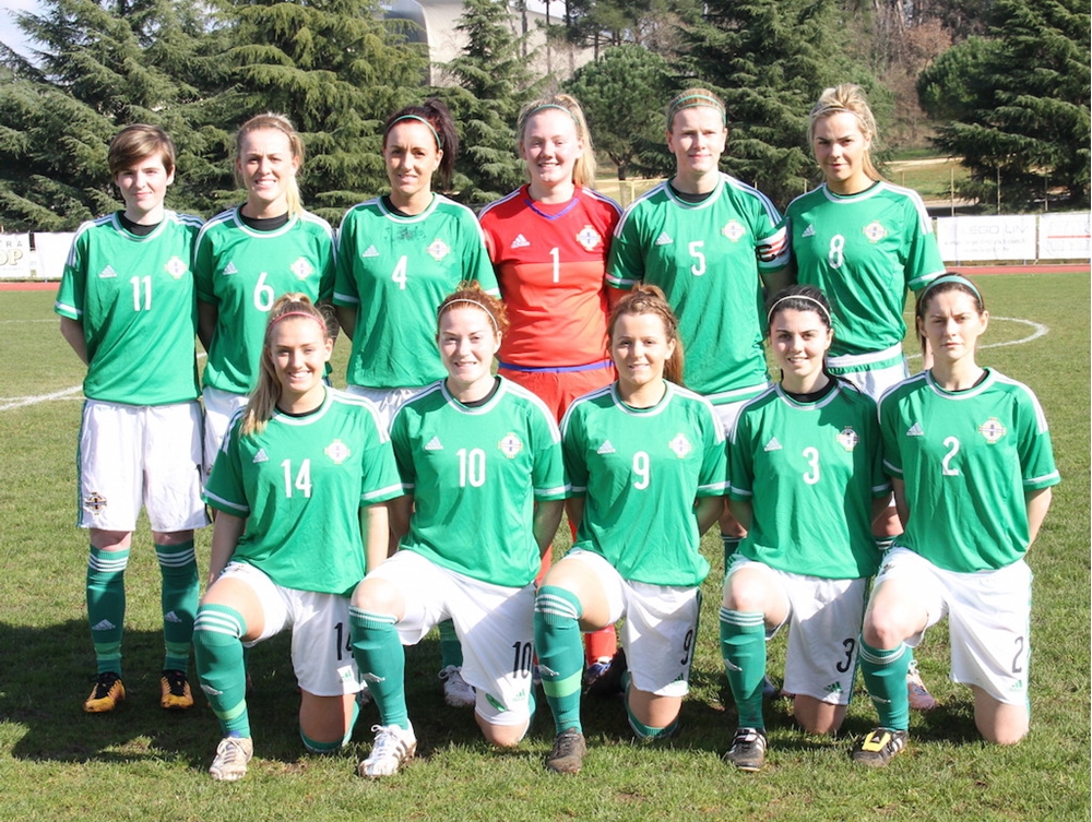 NI v Slovakia Istria Women's Cup 1