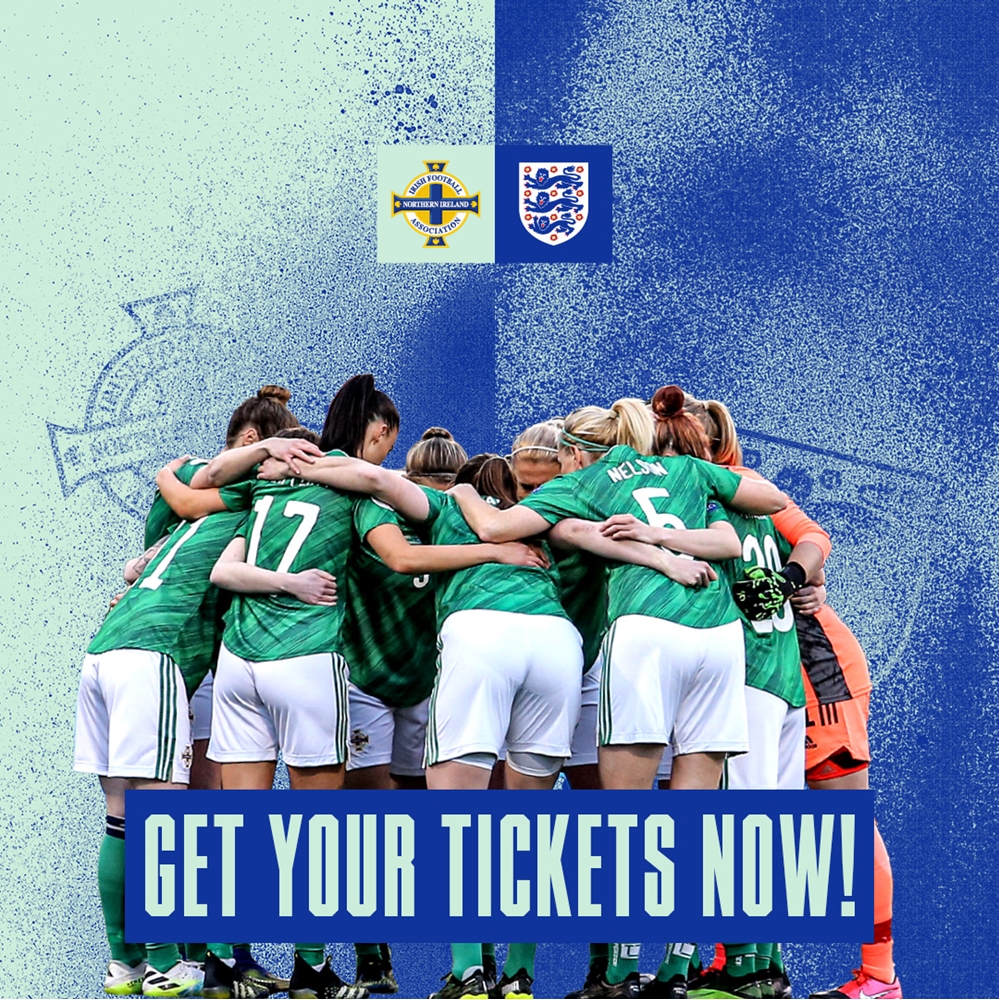 Northern Ireland senior womens World Cup Qualifiers...