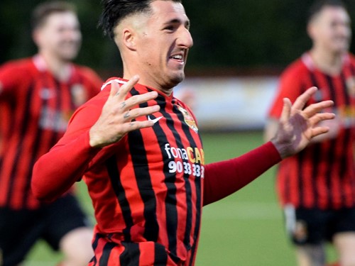 Danny Purkis opened the scoring for East Belfast.jpg