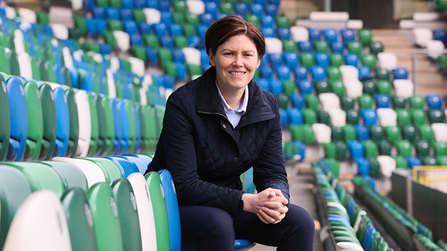 Angela Platt Irish FA Director of Women