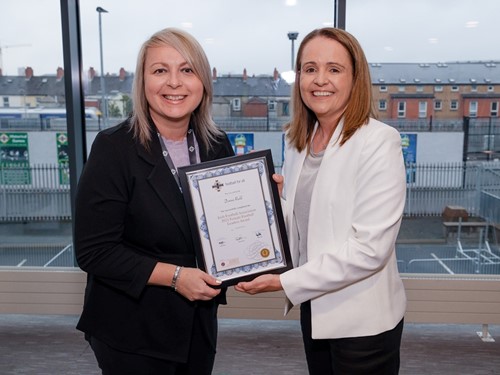 Female Football Leadership Programme graduation ceremony5.JPG