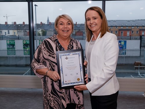 Female Football Leadership Programme graduation ceremony4.JPG