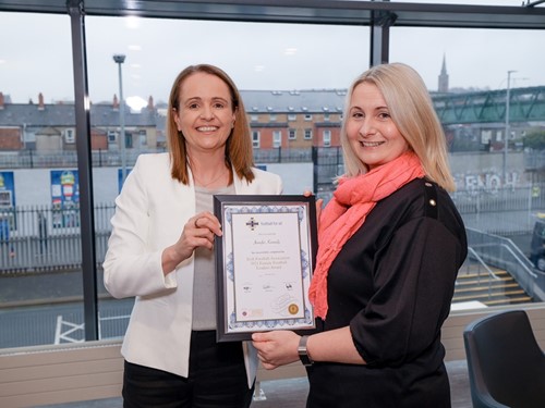 Female Football Leadership Programme graduation ceremony9.JPG