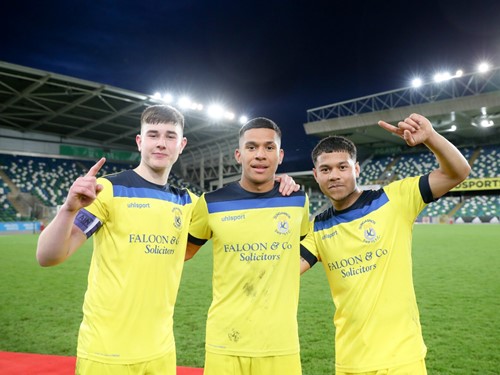Harry Cavan Youth Cup final Dungannon Swifts scorers.jpeg