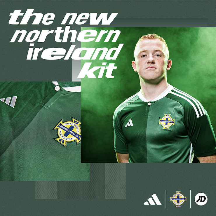 n ireland football kit