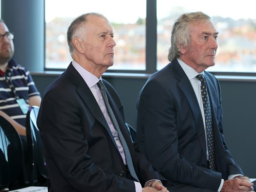 Sir Geoff Hurst and Pat Jennings .JPG