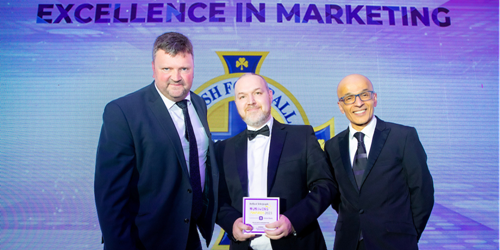 Irish FA nets top marketing award for 'A New Dream' ... - Vimarsana News