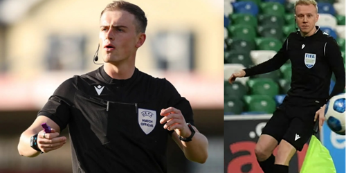 Robinson and Jeffrey to officiate at U17 Euros - Vimarsana News