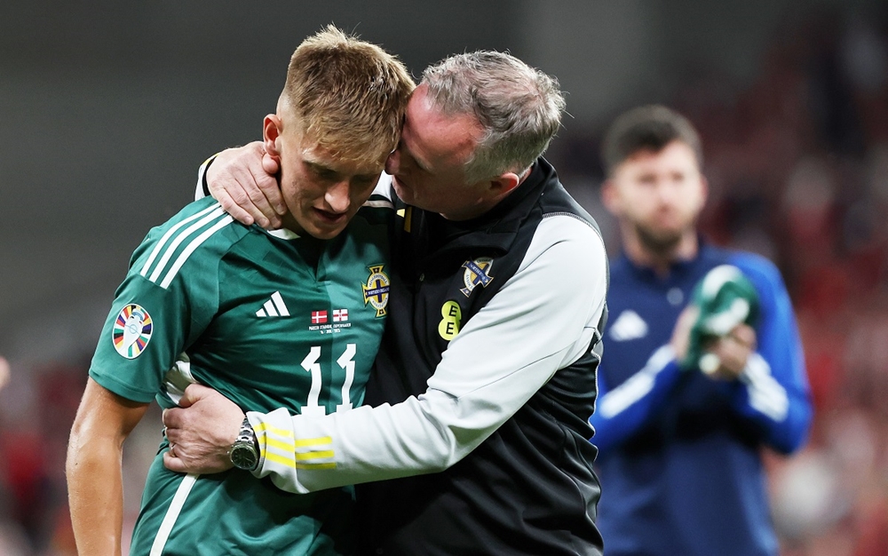 Northern Ireland fall to narrow heartbreaking defeat...