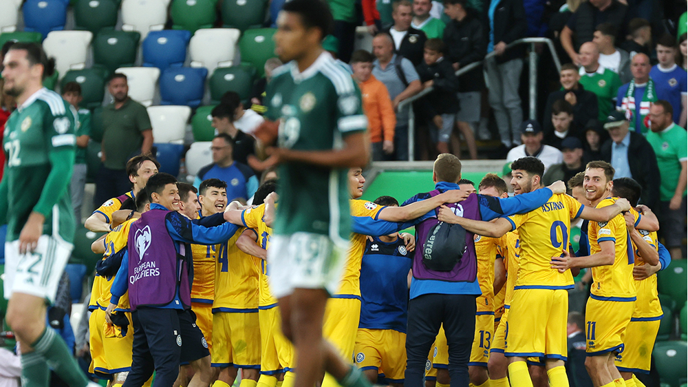 Northern Ireland fall to defeat against Kazakhstan |…