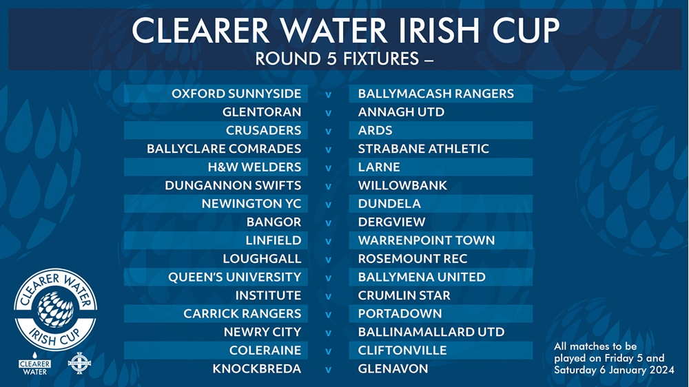 23/24 NIFL Championship fixtures by club : r/IrishLeagueFootball