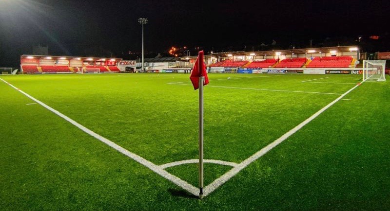 Larne football clearance club website