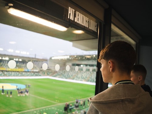 Pat Jennings Matchday Lounge Window View