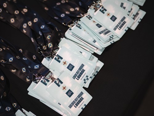 Billy Bingham Matchday Lounge Lanyards