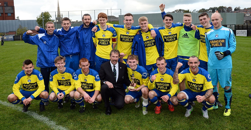 Bangor with Man of the Match and Alistair Gray (002).jpg Bangor with Man of the Match and Alistair Gray (002).jpg