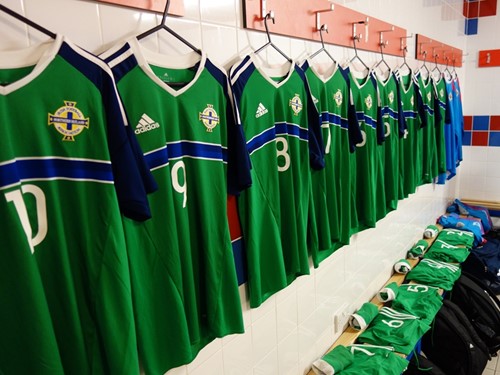 Northern Ireland Futsal - Home Shirts in Dressing Room.jpg